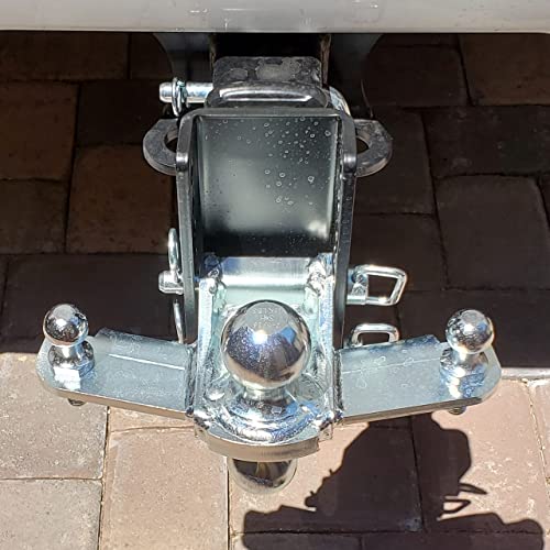 Shocker Xr Adjustable Hitch Combo Ball & Sway Control Towing Kit, Fits 2" Hitch 2 Sway Arms #TOP1