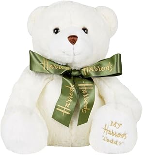 Harrods My Harrods Teddy Bear Plush Toy White