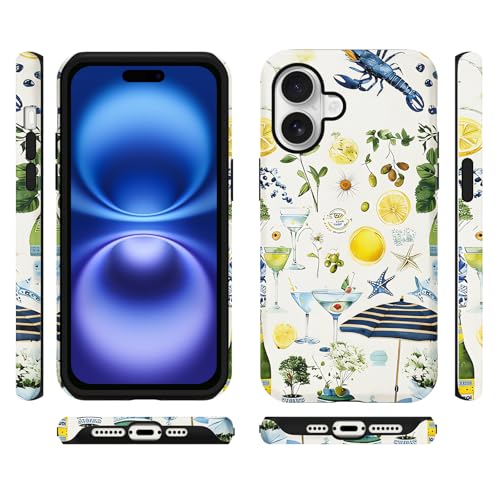Coque iPhone 16 collage d'été idéale pour les sorties à la plage - 6