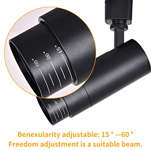 Ajbvp AJ-001 5-Color Led Track Lighting Heads 12W Dimmable,Adjustable Beam Degree15°/24°/36°/45°/60°,2700K/3000K/3500K/4000K/5000K,Single Circuit H Track Lighting Heads Ceiling Fixtures Art Lighting thumb #6