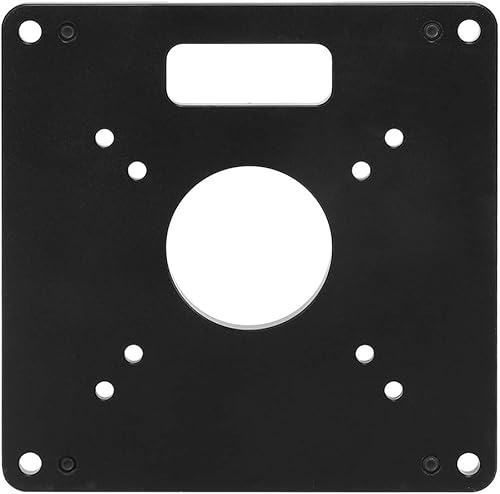 Miniatura 8 de 6 unidsset aleación de aluminio de fresado Flip Board máquina de recorte Flip Board router placa de inserción para máquinas de corte