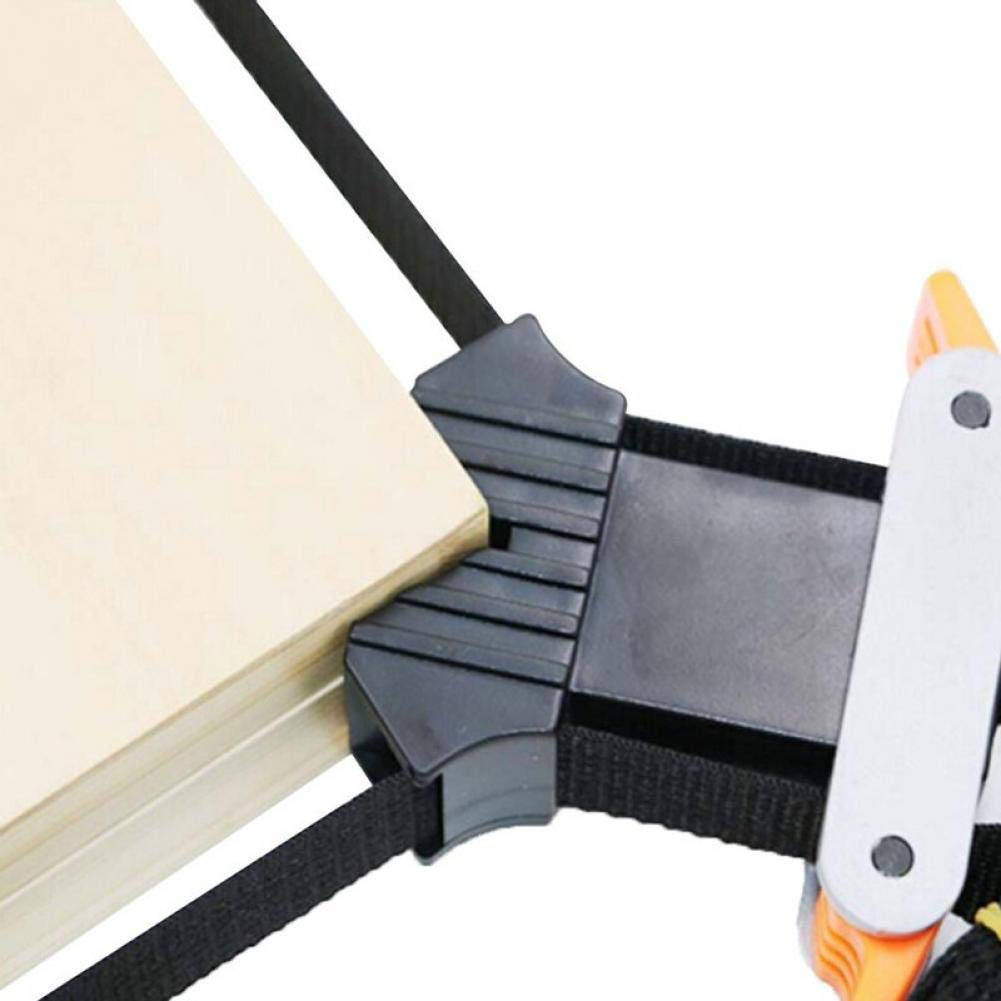 Sangle De Serrage De Bande D'angle Réglable Noir Vise Cadre Photo Porte-outil À Bois