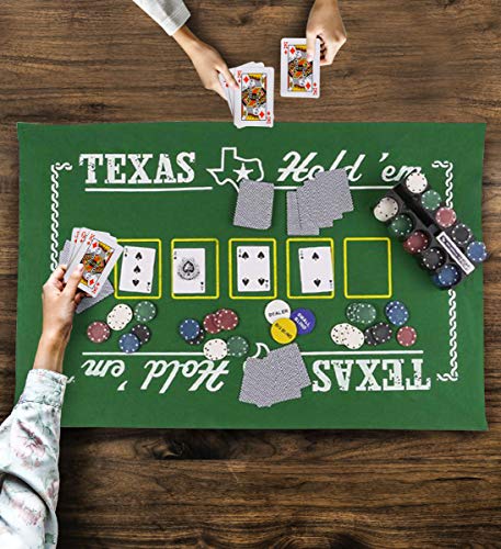 Rhode Island Novelty Texas Holdem Poker Set #TOP13