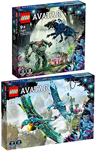 Lego Avatar Juego de 2 unidades: 75571 Neytiri y Thanator vs. Quaritch en MPA & 75572 Jakes y...