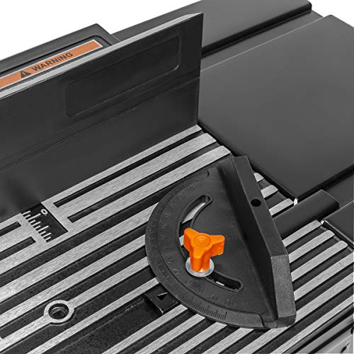 Xtremepowerus Deluxe Bench Top Aluminum Electric Router Table Wood Working On/Off Swtich Craft Diy Benchtop (34" X 13") -Black #TOP4