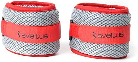 Sveltus Aqua Pair of Bands – 500 g (each) Colour red and grey