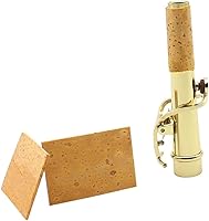 Vista 6 de VBESTLIFE Hoja de corcho para saxofón, 10 unids/set, hoja de corcho para juntas de cuello de saxofón, accesorio de instrumento, flexible