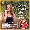Cigtrus Quit Smoking Smokeless Inhaler Natural, Nicotine-Free, Vaporless & Non-Electric Helps Curb Cravings, Oral Fixation & Lung Detox Support 3-Pack Grapefruit
