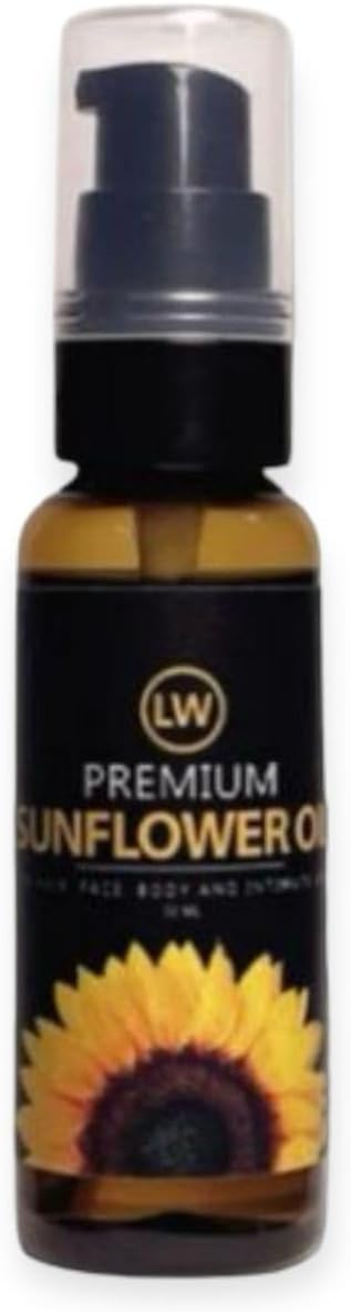 LUXE WAX Premium Sunflower Oil Waxing After Care Hair Face Body Intimate area Whitening Soothing