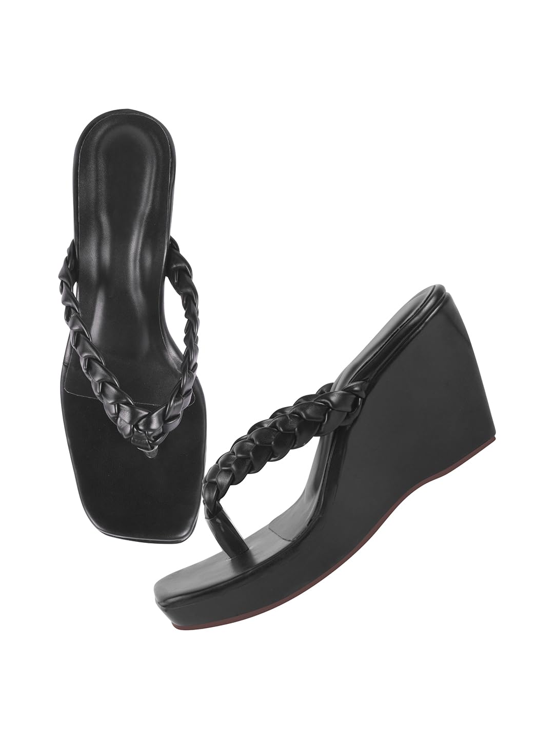 tryme Attractive Platform Heels Sandals Perfect for Every Occasion, Elegant & Fashionable Sandals For Womens & Girls-picture-3