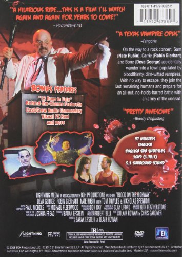 Amazon Com Blood On The Highway Deva George Robin Gierhart Nate Rubin Tom Towles Barak Epstein Blair Rowan Movies Tv