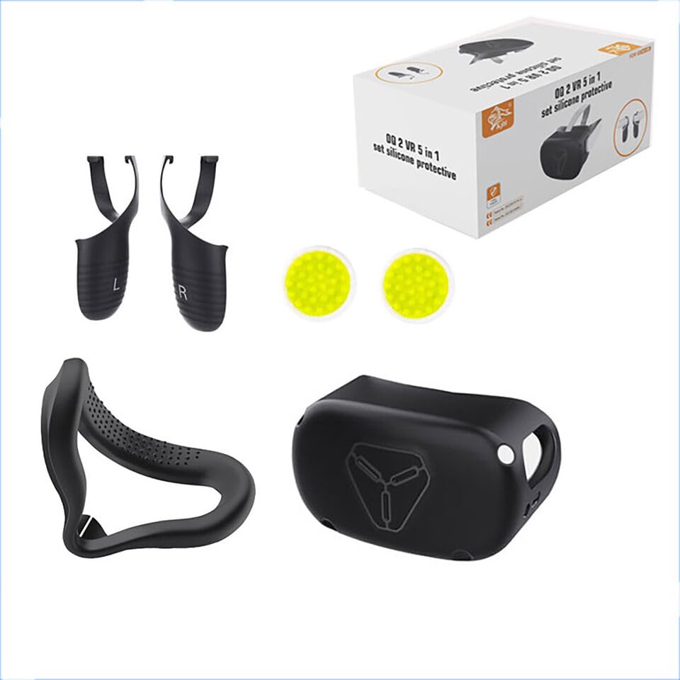 suchinch VR Controller Grip Cover Protective Handle Case Accessories Fit for Quest 2