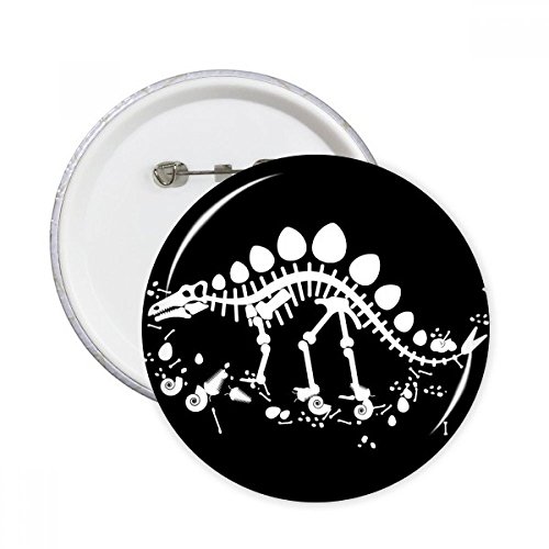Cadeau de dragon herbe Stégosaure grand pins rond pour offrir aux passionnés de dinosaures