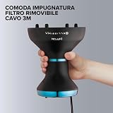Bellissima Style Expert Diffon Diffuseur d'air chaud XL professionnel pour cheveux bouclés, technologie ionique anti-frisottis, 2 vitesses, 3 températures, câble de 3 m, séchage délicat - 7