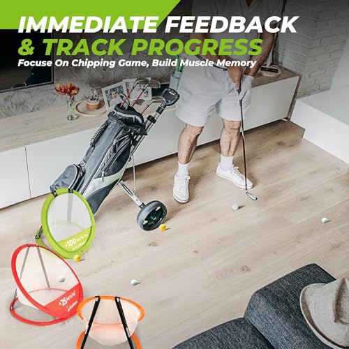 Golfguru Golf Chipping Net & Mat