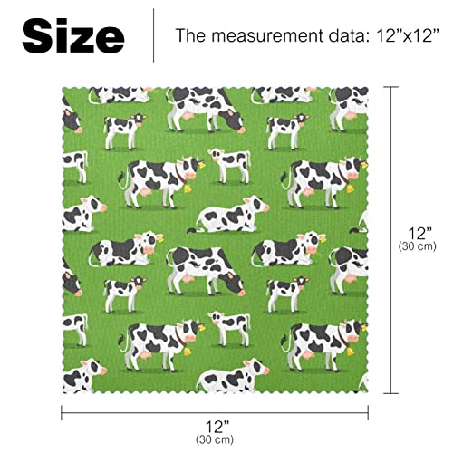 Set de table抗热防滑 vaches pour éviter les taches sur table de cuisine