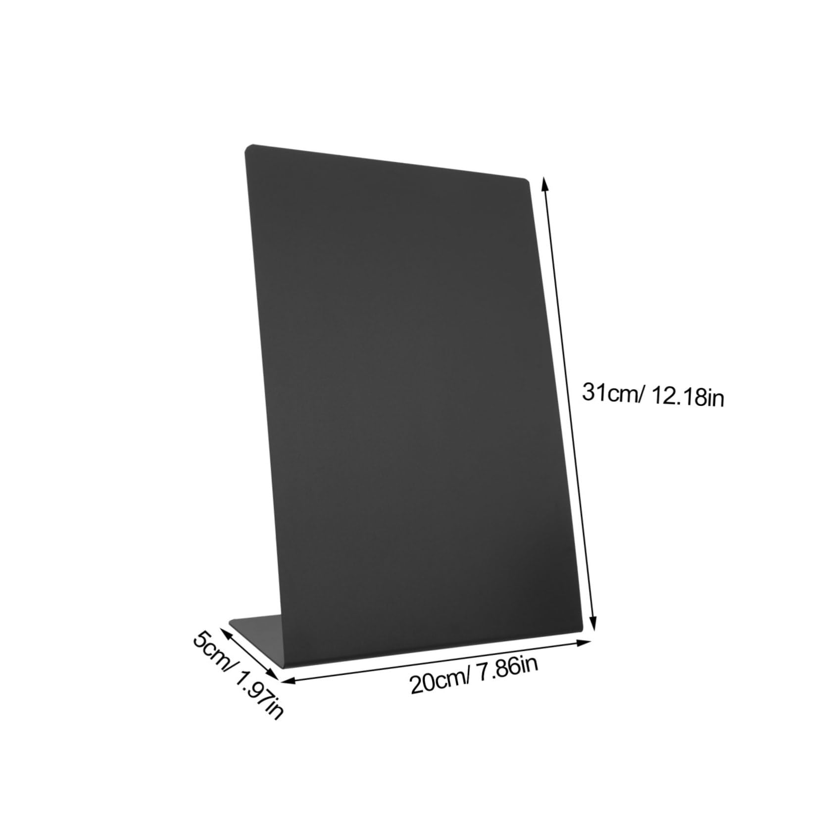 HOMSFOU 5pcs Restaurant Seating Signs Acrylic Tabletop Chalkboard Sign for DIY Wedding Party Banquet Decorations Safe Material