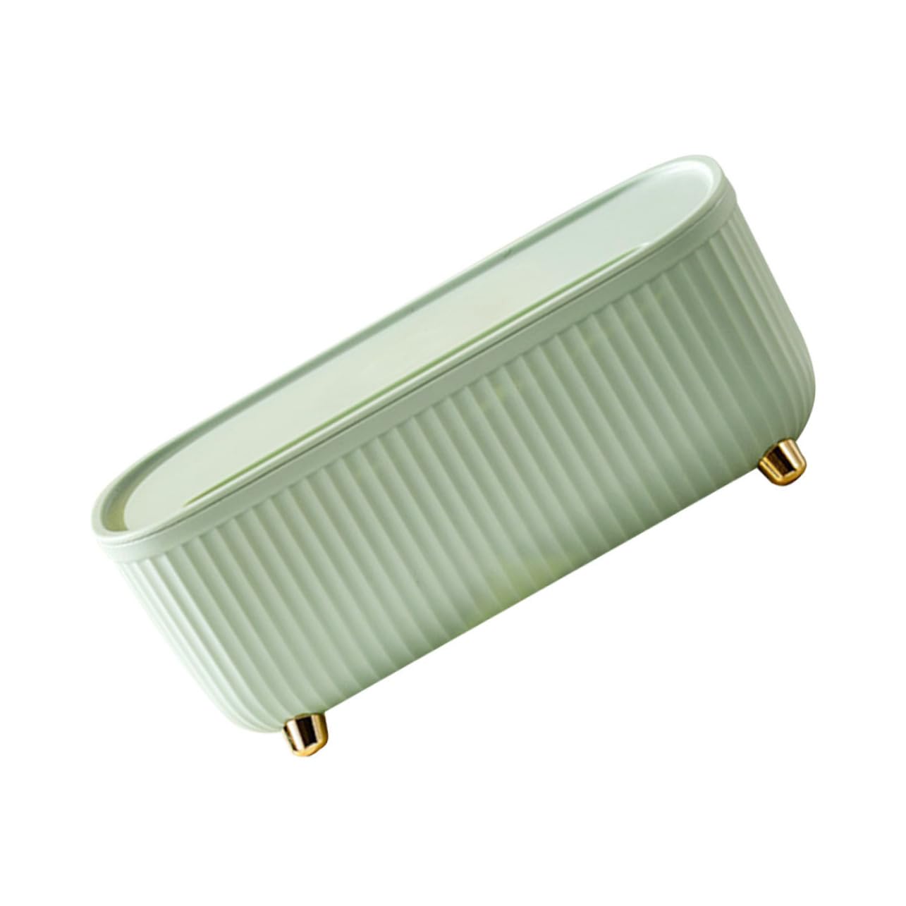 Scatola Nascondi Cavi Verde | Organizzatore Per Scrivania Con Presa Multipla E Gestione Cavi - 4