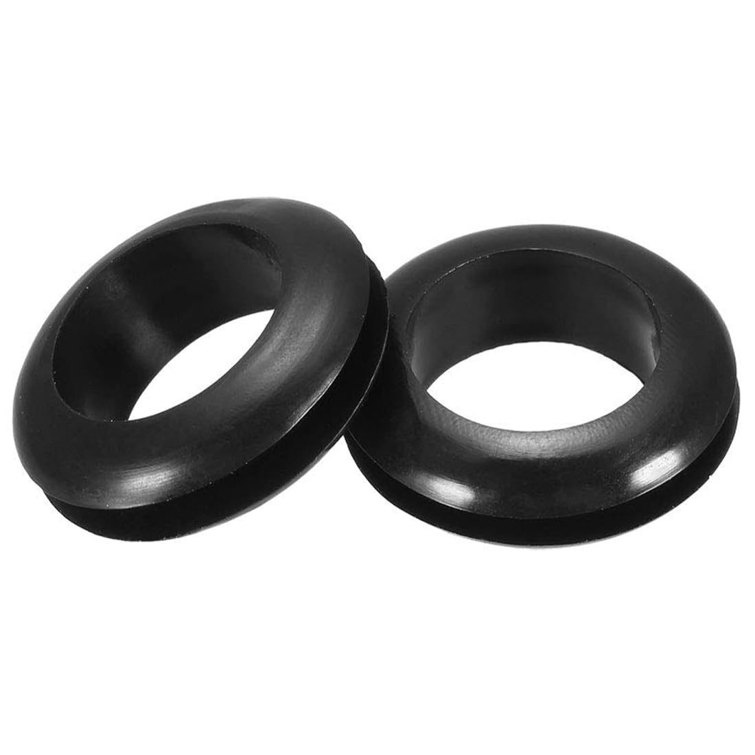 TA-VIGOR 20Pcs Rubber Grommets Cable Wire Protector, 12mm Conductor Wiring Blanking Gasket Ring Grommets