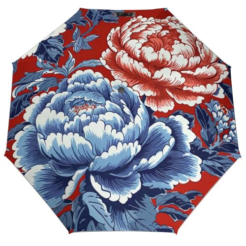 Parapluie compact portable résistant au vent pour éviter de se mouiller en voyage