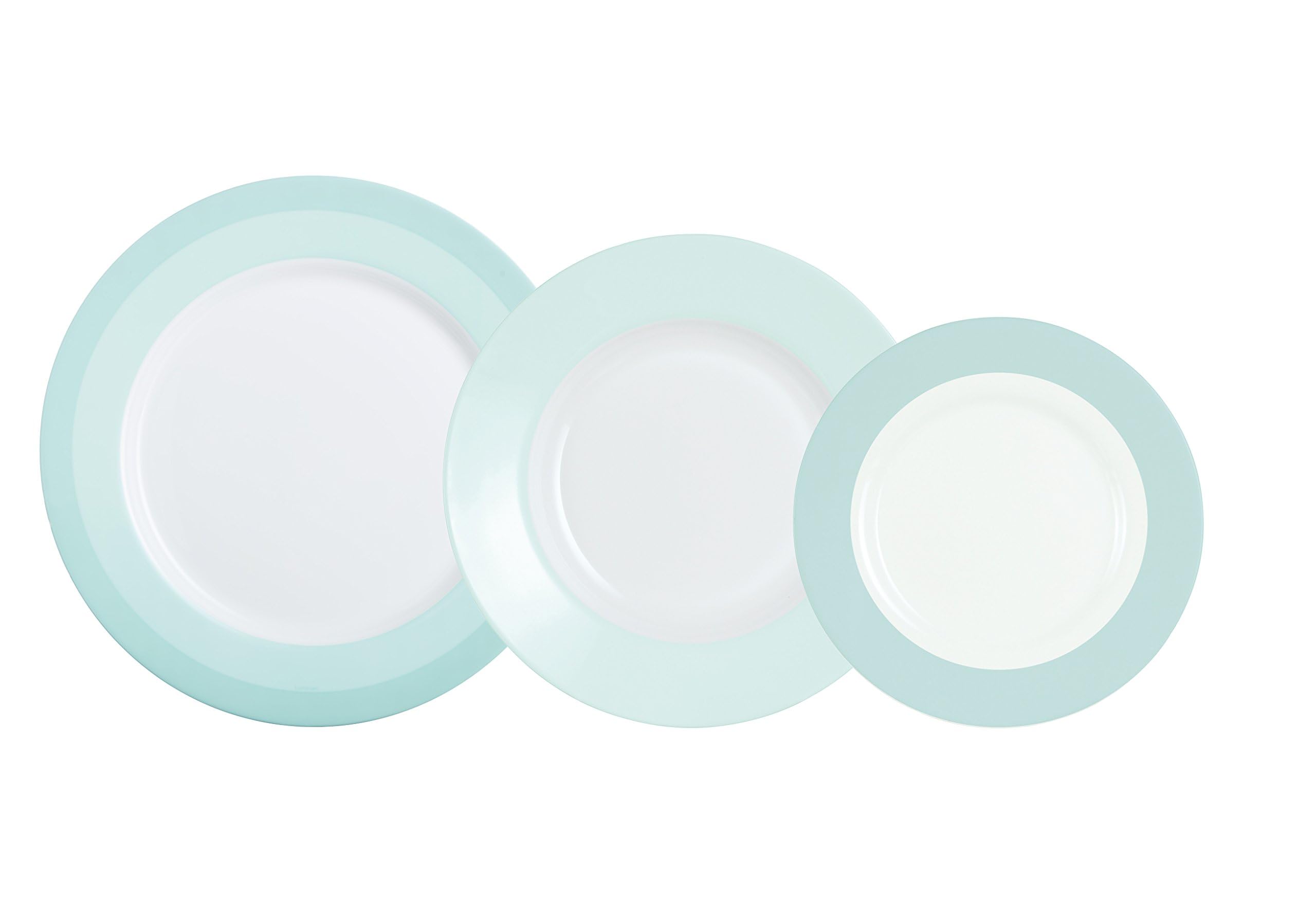 Luminarc N0403 Service de Table 18 pièces-BANQUISE, Opale, Multicolore, 29,2x14x28,5 cm