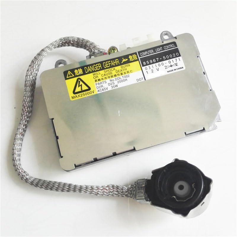 Generic D2S D2R Xenon HID Headlight Ballast Control Unit Module ECU 85967-50020 DDLT002 85967-30050 for Lexus RX300 RX330 RX350 RX400, silver
