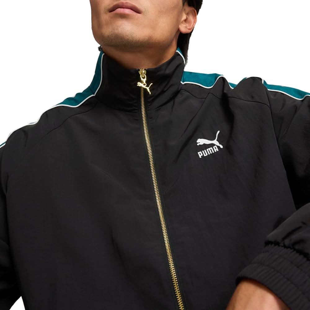 PUMA Mens T7 Play.Paris. Athletic Outerwear Casual