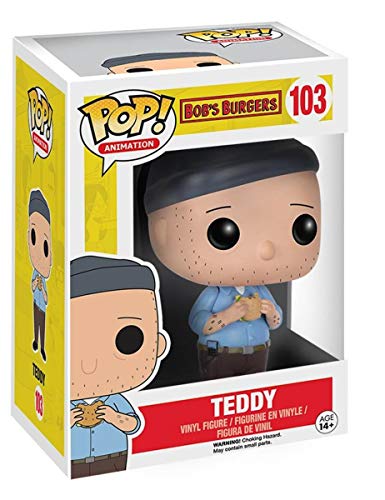 Sale Funko Pop Animation: Bob’s Burgers - Teddy Action Figure