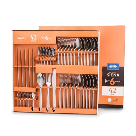 Faqueiro Siena, Brinox 5109/102, Aço Inox