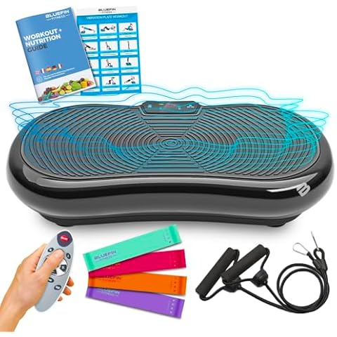 Bluefin Fitness Ultra Slim Vibration Plate for Home Use Cover