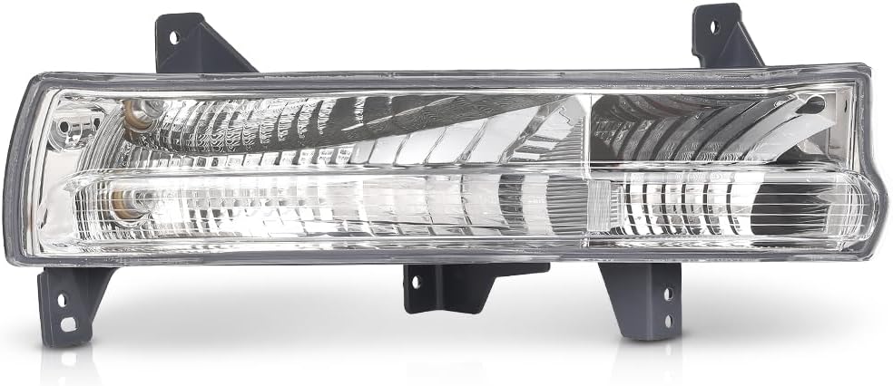 CNNELL Parking Signal Light Compatible with Jeep Compass 2017-2021 Daytime Running Lights Parking Lamps Assembly Passenger Side 55112720AB, CH2521147