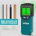 Stud Finder - 5 in 1 Electronic Stud Finder Wall Scanner, Stud Sensor with Digital LCD Display & Intelligent Smart Chip, Beam Finders Wall Detector for Wood AC Wire Metal Studs Joist (‎Peacock Blue)