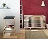 WEBABY - Cambiador madera con 1 estante Blanco #1