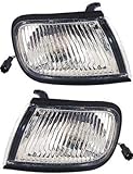 Garage-Pro Corner Light SET Compatible with Nissan Maxima 1997-1999 Driver and Passenger Side Halogen, With bulb(s)