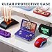 for Retroid Pocket Flip 2 Retro Game Console Protective Case,Clear TPU Cover Compatible with Retroid Pocket Flip 2,Shockproof Drop-Proof Game Console Case Cover (Clear)