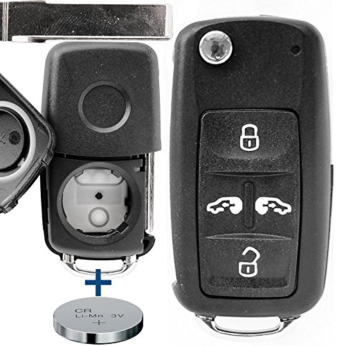 Auto Chiave Telecomando 1 X Di 3 Tasti 1 X CR2032 Batteria Per - Foto 2