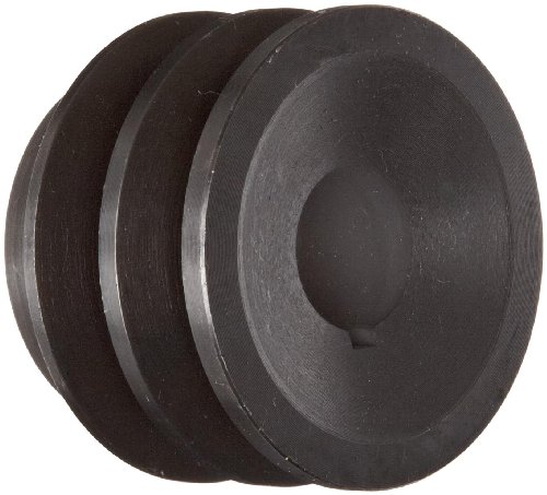 Martin 2AK25 1 FHP Sheave BS, 3L/4L or A Belt Section, 2 Grooves, 1" Bore, Class 30 Gray Cast Iron, 2.55" OD, 9729 max RPM, 1.96" Pitch Diameter/2.3 Datum