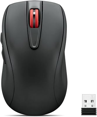Lenovo USB-C Silent Mouse (WL500) - Silent Buttons, Ambidext - best usb c mouse