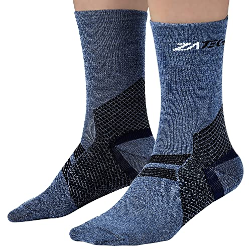 Image of Merino Plantar Fasciitis Socks, Targeted Ankle, Foot & Arch Support