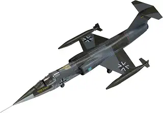 ファインモールド 1/72 ジェット機シリーズ ドイツ F-104G 戦闘機 プラモデル FX10
