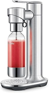 Breville the InFizz™ Fusion Carbonator, Soda & Sparkling Water Maker Machine, BCA800BSS, Brushed Stainless Steel