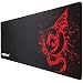 Large Mouse Pad Extended Speed Gaming Mouse Pad Fly Dragon Mouse Pad Gamer Office Computer Mouse Mat (A-Red)