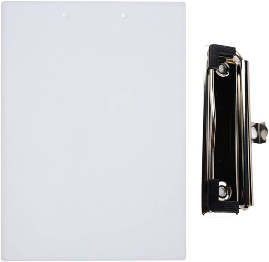 File Folder Silicone Resin Molds Clipboard File Folder Molds with Metal Accessory 2Pcs