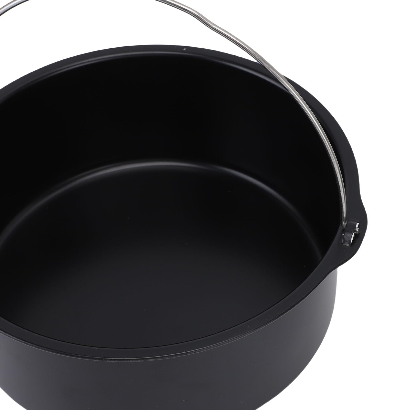 Generic Zestaw Akcesoriów do Frytownicy ze Stali Nierdzewnej z powłoką nieprzywierającą dla Wszechstronnych Opcji Gotowania dla Frytownic o Pojemności 4–5,8 Kwarty, Idealny do Frytek, Pizzy i Nie