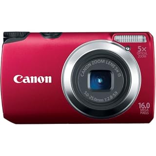 Canon Powershot A3300 IS 16 MP Digital Camera with 5x Optical Zoom