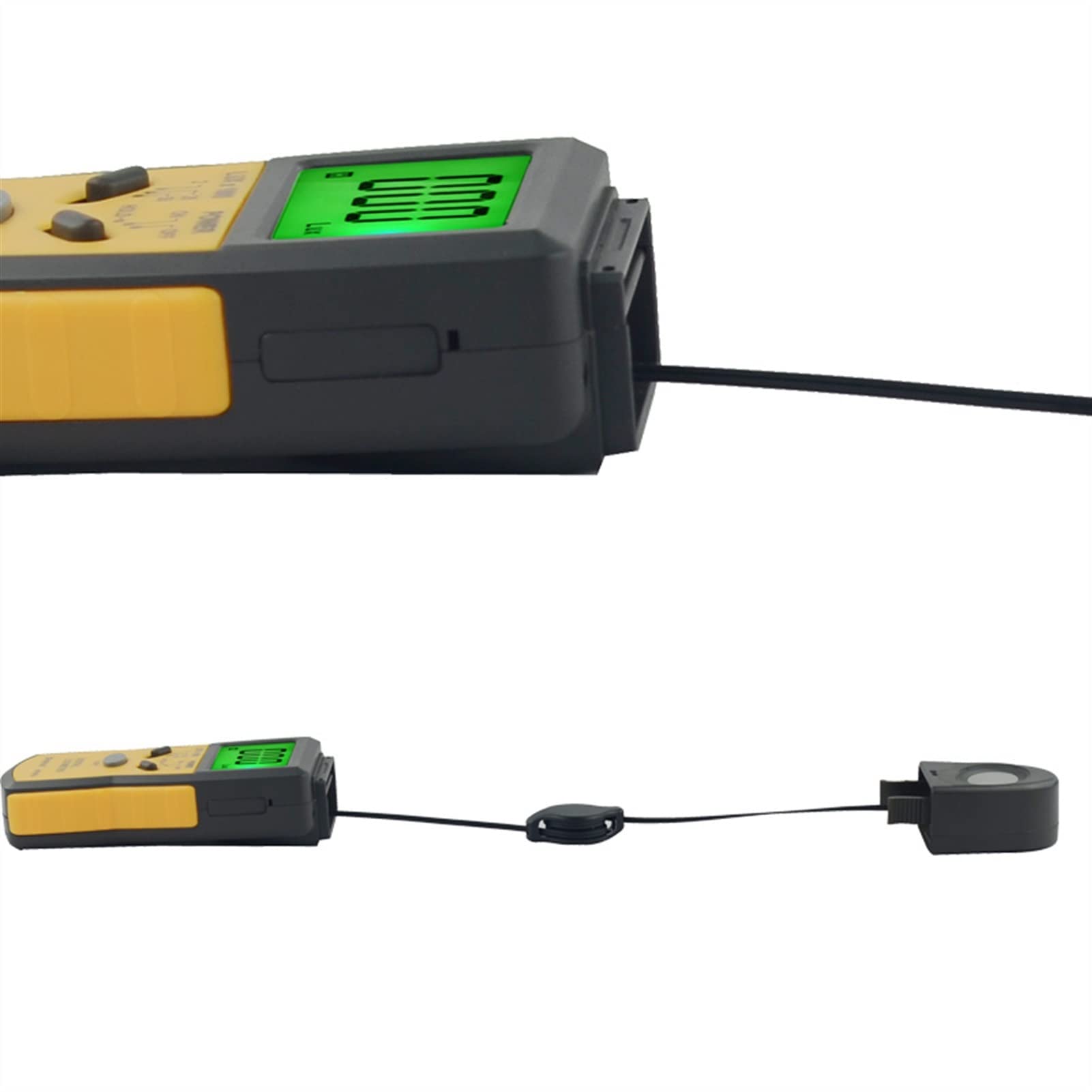 Luxómetro Portátil, Medidor de luz Digital Espectrofotómetro medidor de luz de Alta precisión 200,000 Lux/FC Iluminador/espectrómetro Digital de Mano para Interiores y Exteriores