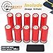 FIREGOWIN Pro 12GA Dummy Rounds – Training Snap Caps, Reusable Dry Fire Training Round with Rubber Primers -Red Type 10 Pack