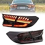 VLAND LED Tail lights Assembly Fit for 2018-2022 10th Gen HONDA ACCORD, Smoked
