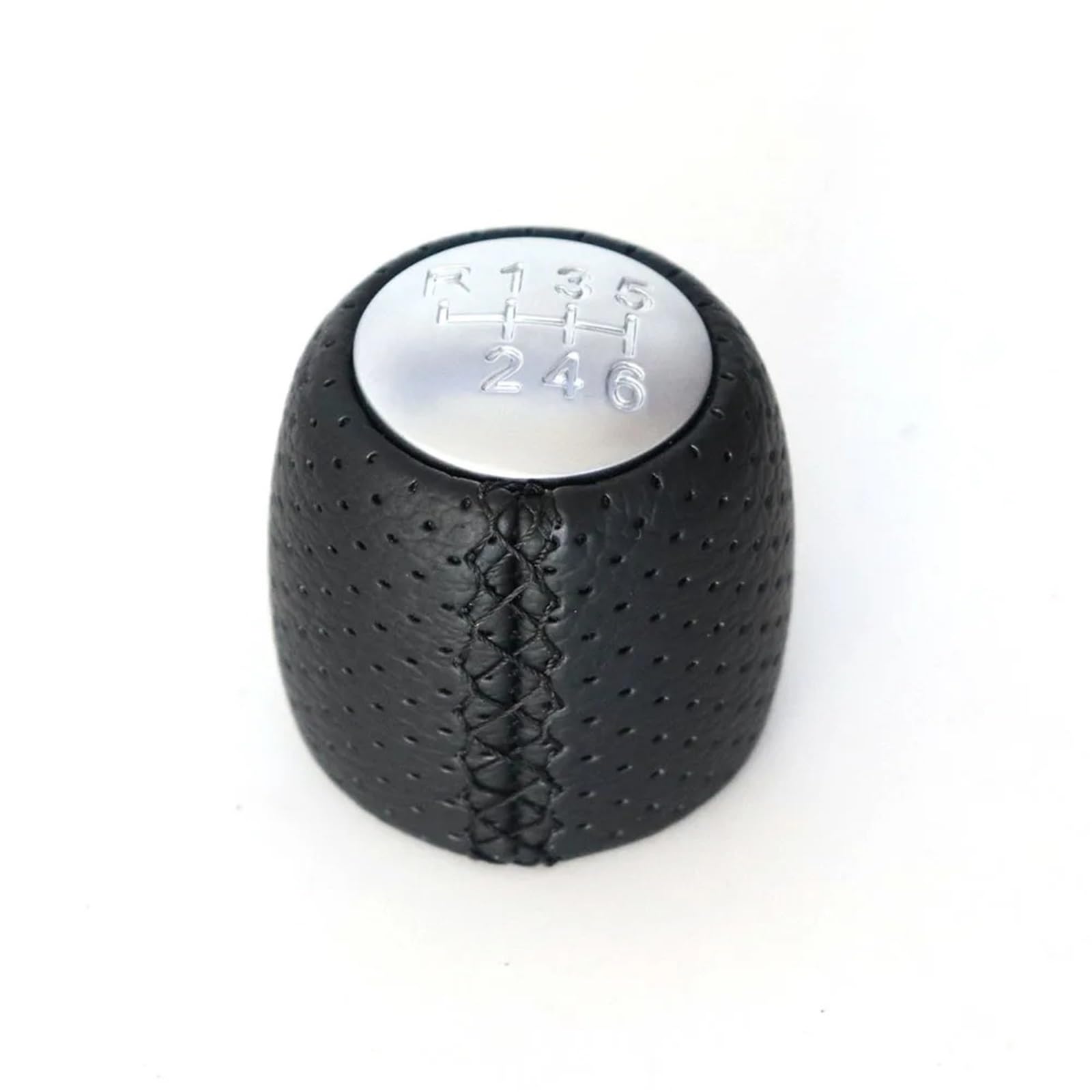 Jxewmtmc 6 Speed Black For Alfa For Romeo For Spider For Brera 159 1Pcs Car Gear Shift Knob 6 Speed 55344557 Gear Stick Shift Cover(6 Speed Black)
