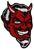 Red Devil Embroidered Patch Satanic Evil Lucifer Satan Iron-on Emblem Large